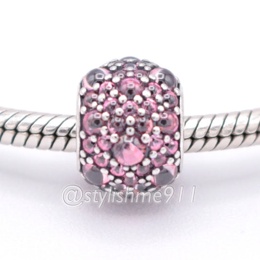 Authentic PANDORA Shimmering Droplets with Pink Zirconia - 791755PCZ