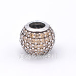 Authentic PANDORA Golden Pave Lights Charm - 791051FCZ