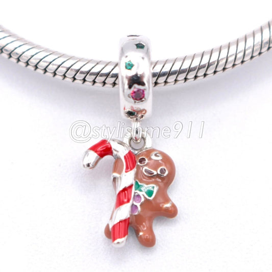 Authentic Pandora Gingerbread Man Dangle - 799637C01