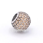 Authentic PANDORA Golden Pave Lights Charm - 791051FCZ