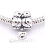 Authentic PANDORA Love Birds Charm  - 791033