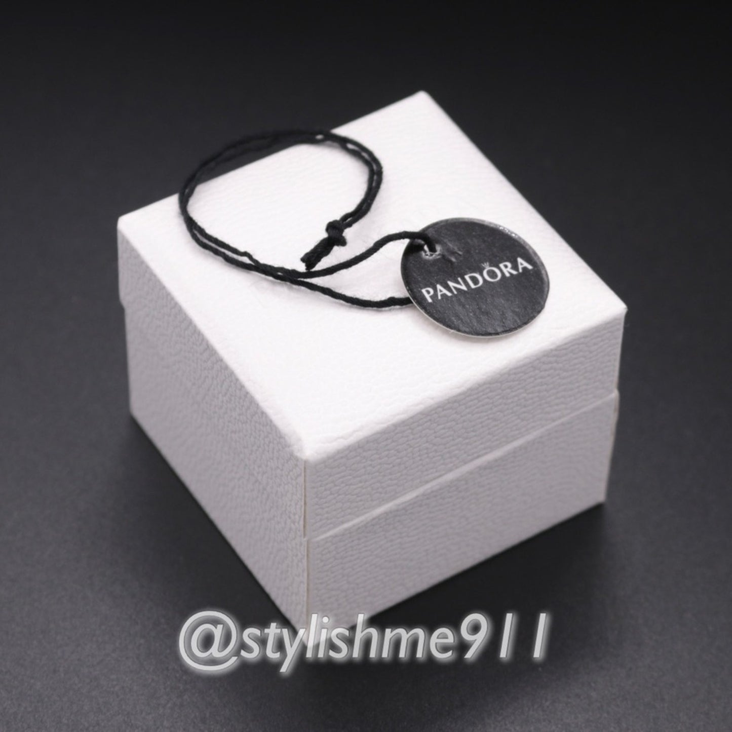 Pandora Charm / Ring Gift Box with Pandora Tag