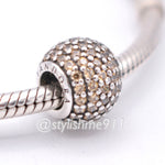 Authentic PANDORA Golden Pave Lights Charm - 791051FCZ