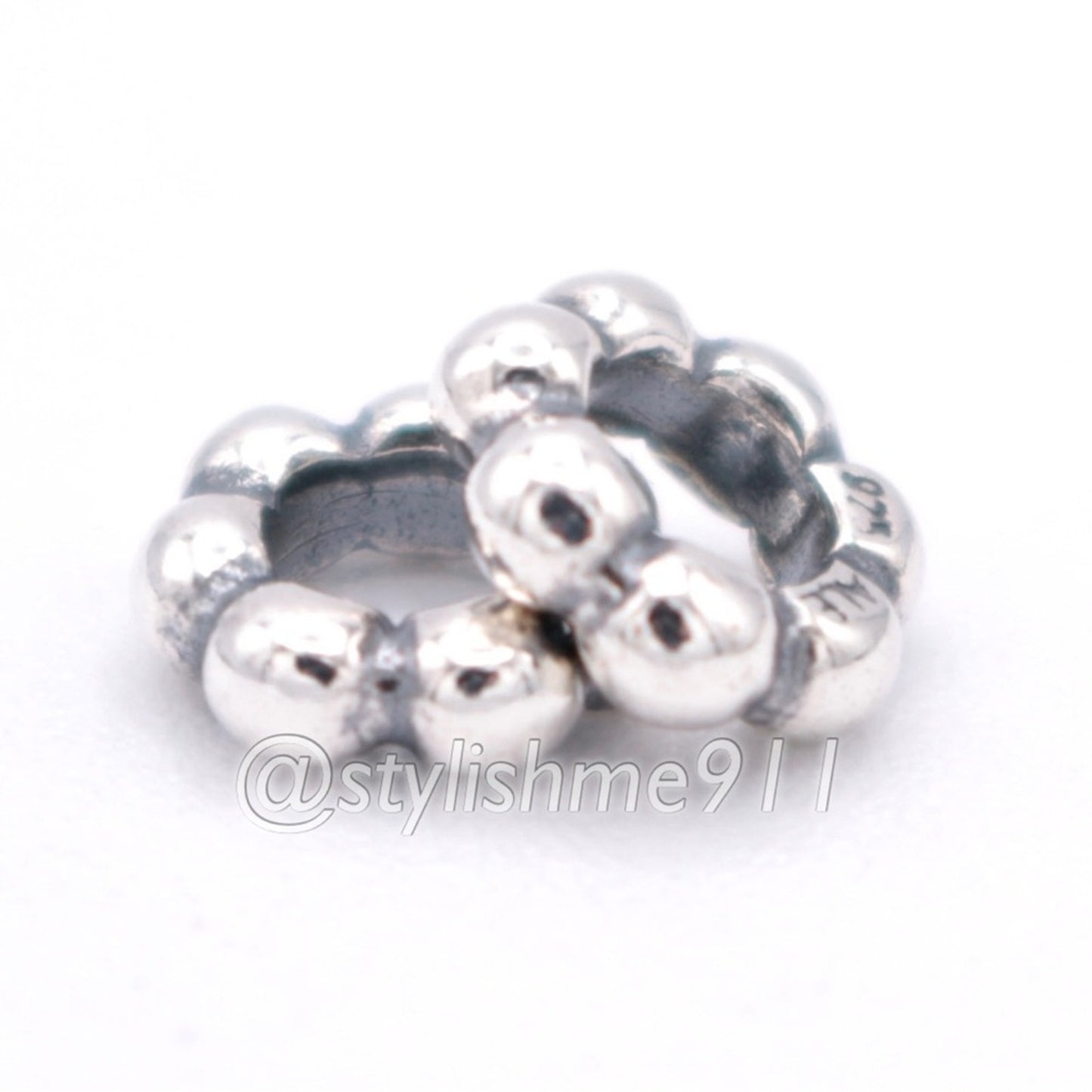 Two Authentic PANDORA Big Bubble Spacers - 790155