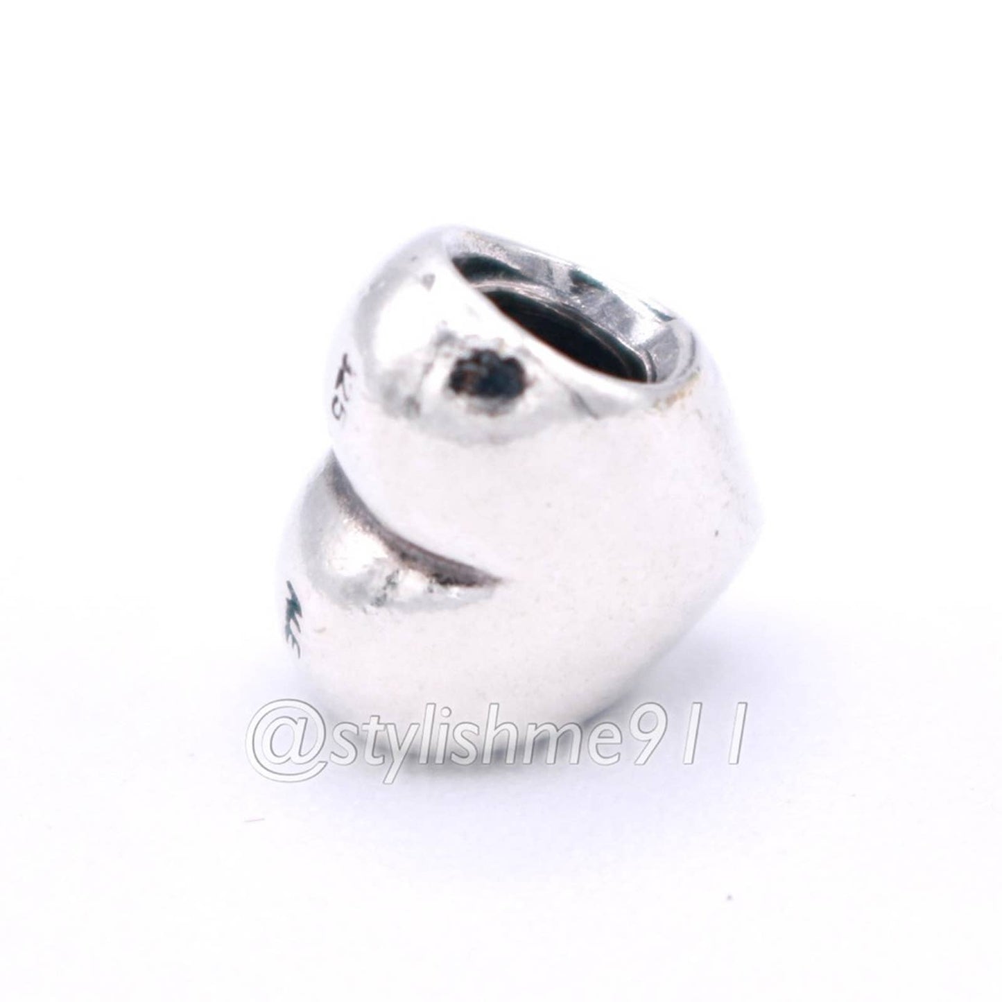 Authentic Pandora Large Smooth Heart Charm