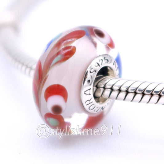 Authentic Pandora Folklore Murano Glass Charm - 791614