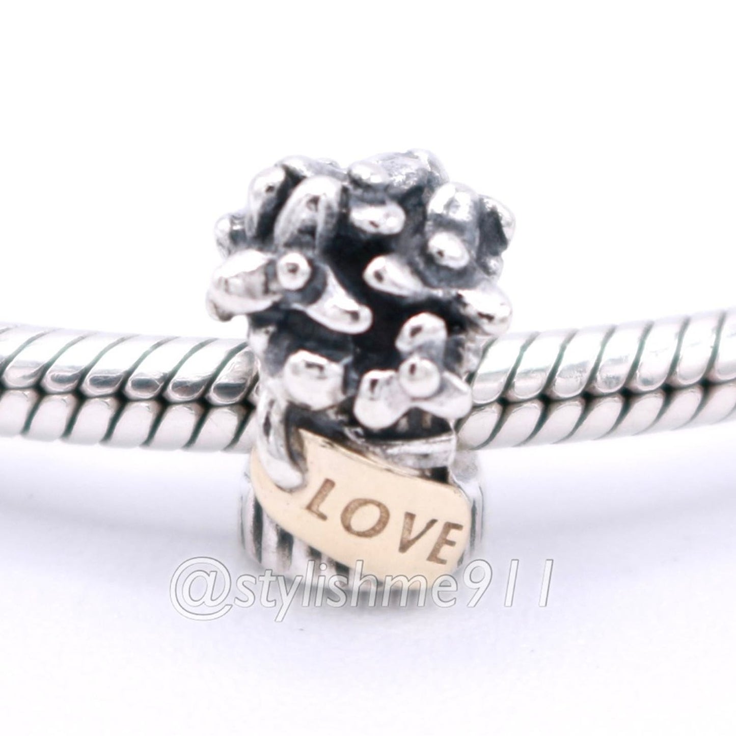 Authentic PANDORA Bouquet of Flowers Charm - 790441