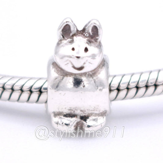 Authentic PANDORA Sterling Silver Kitty Cat Charm