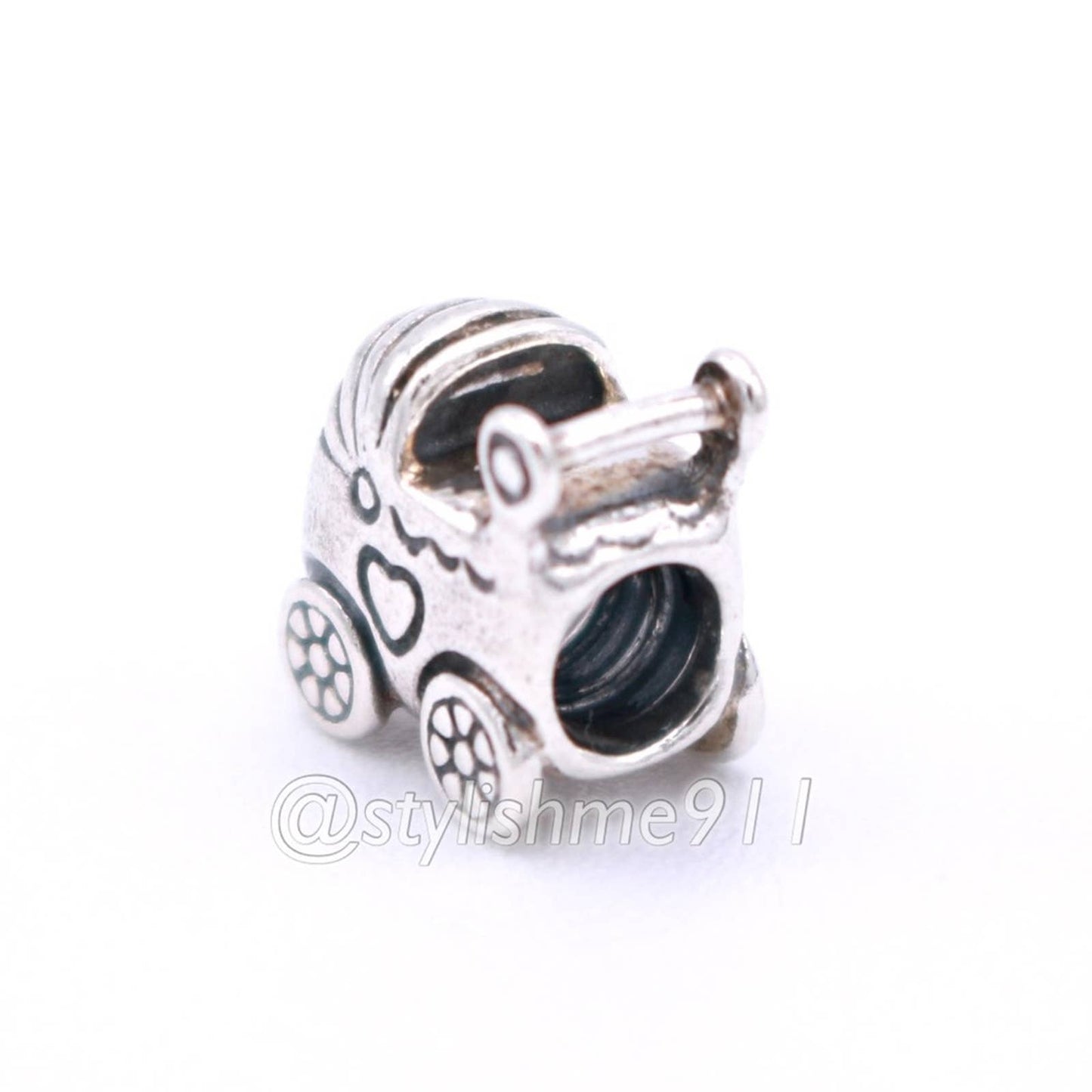 Authentic PANDORA Baby Carriage Charm