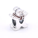 Authentic Pandora Sweet Gingerbread Man Charm with Red Enamel