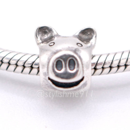 Authentic Pandora Pig Charm