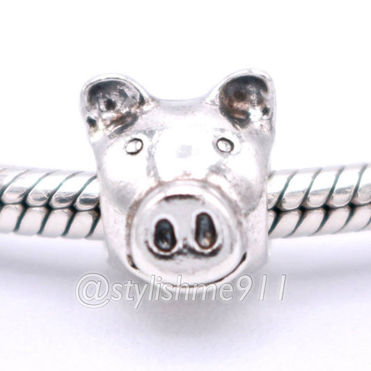 Authentic Pandora Pig Charm