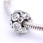 Authentic Pandora White Primrose Path Charm