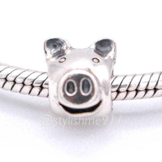 Authentic Pandora Pig Charm