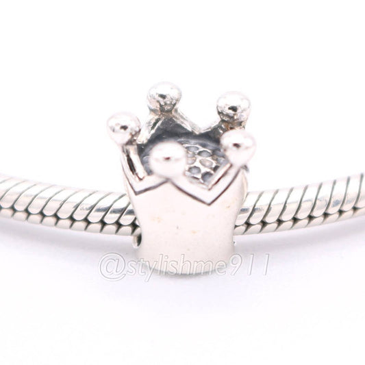 Chamilia Sterling Silver Crown Bead - GA-53