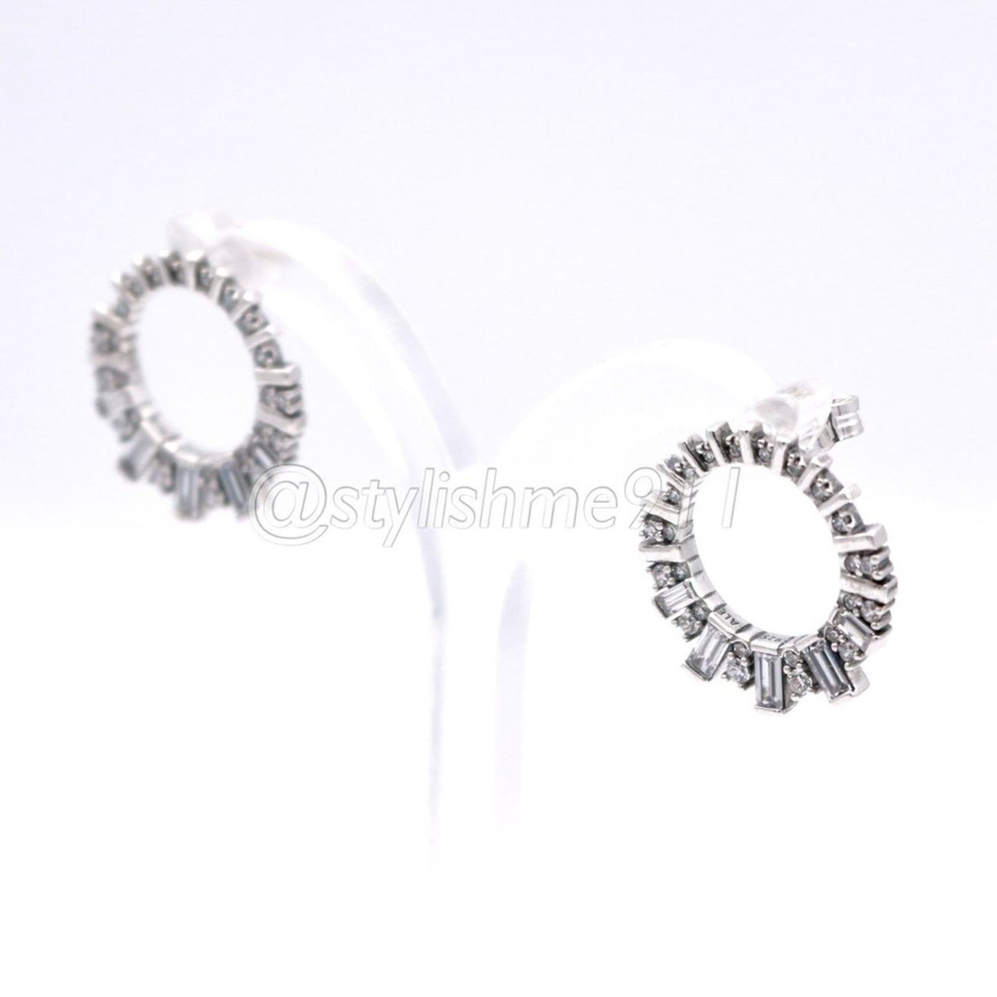 Authentic Pandora Glacial Beauty Earrings