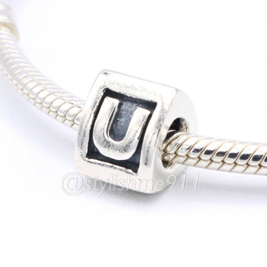 Authentic PANDORA Alphabet Letter - U - 790323U