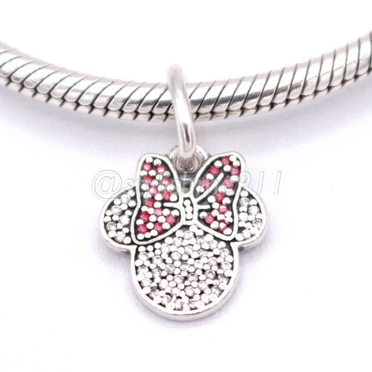 Authentic Pandora Disney Sparkling Minnie Icon Pendant - 791447CZ