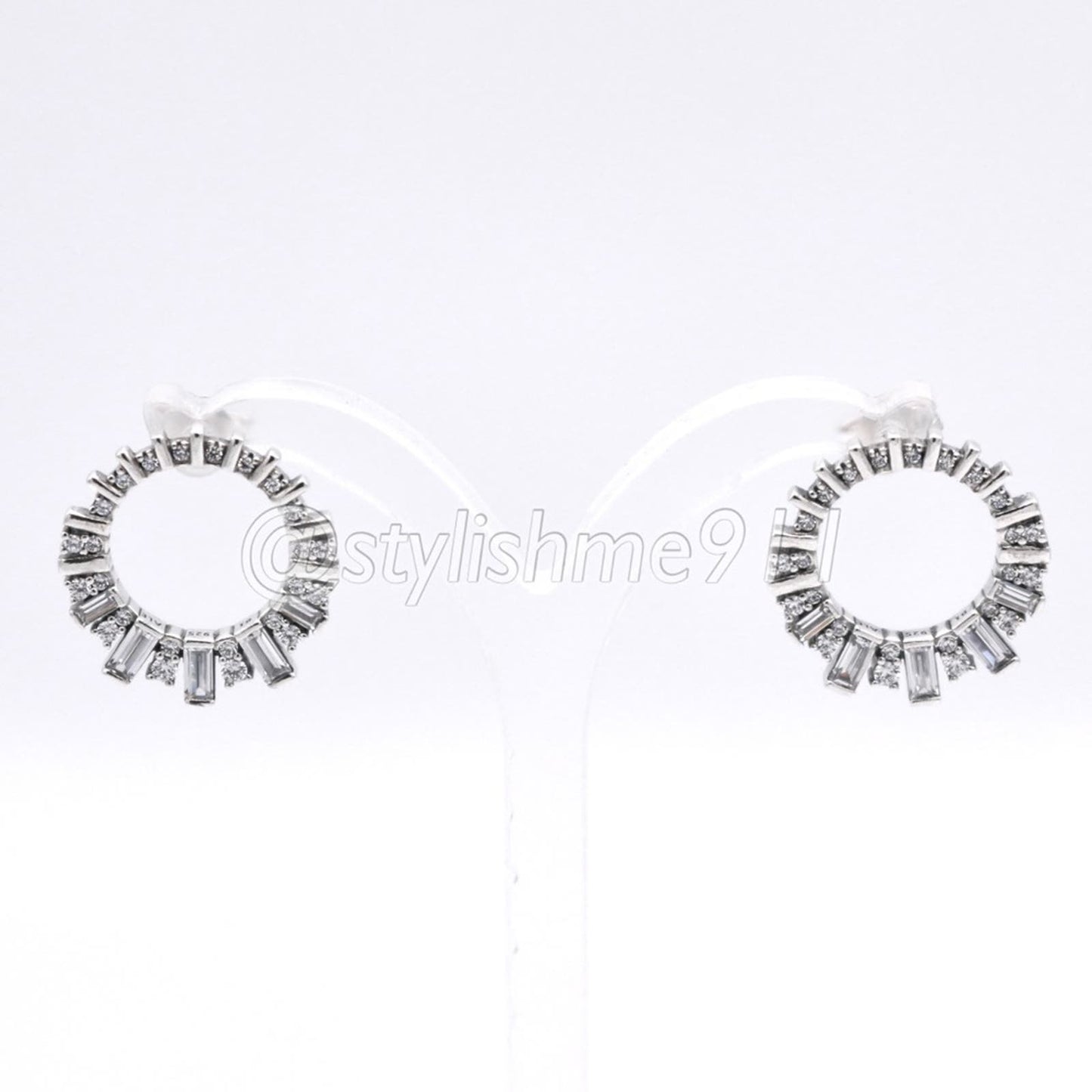 Authentic Pandora Glacial Beauty Earrings