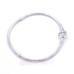 Authentic PANDORA Moments Barrel Clasp Charm Bracelet