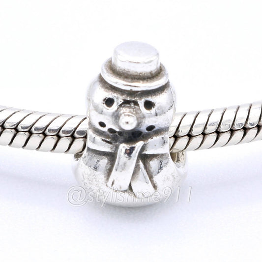 Authentic PANDORA Snowman Charm