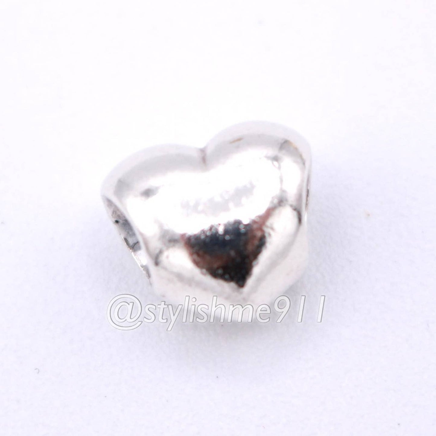 Authentic Pandora Large Smooth Heart Charm