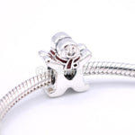 Authentic Pandora Sweet Gingerbread Man Charm with Red Enamel