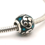 Authentic PANDORA Turquoise Comma Charm - 790491EN08