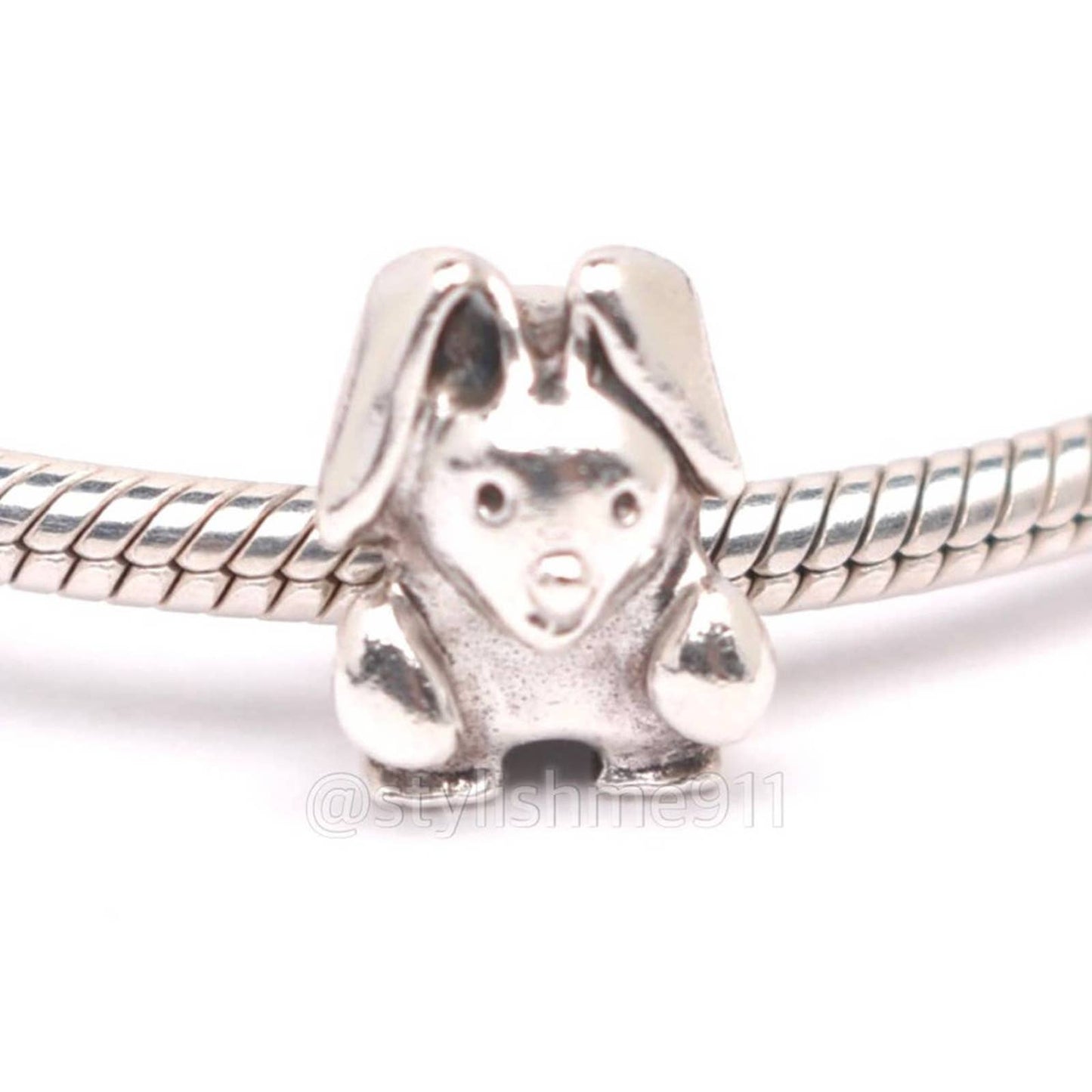 Authentic PANDORA Sterling Silver Rabbit Charm