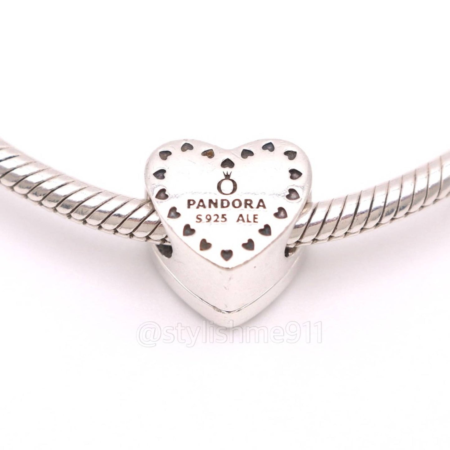 Authentic PANDORA Gift from the Heart Charm 14K Gold - 791247CZ