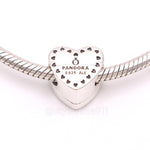 Authentic PANDORA Gift from the Heart Charm 14K Gold - 791247CZ