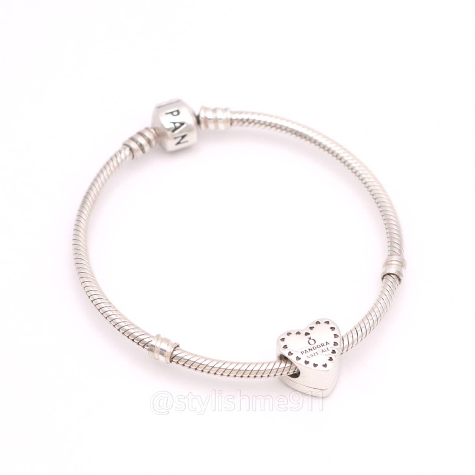 Authentic PANDORA Gift from the Heart Charm 14K Gold - 791247CZ