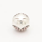 One Authentic PANDORA Love of My Life Clip with Salmon Zirconia - 791053CZS