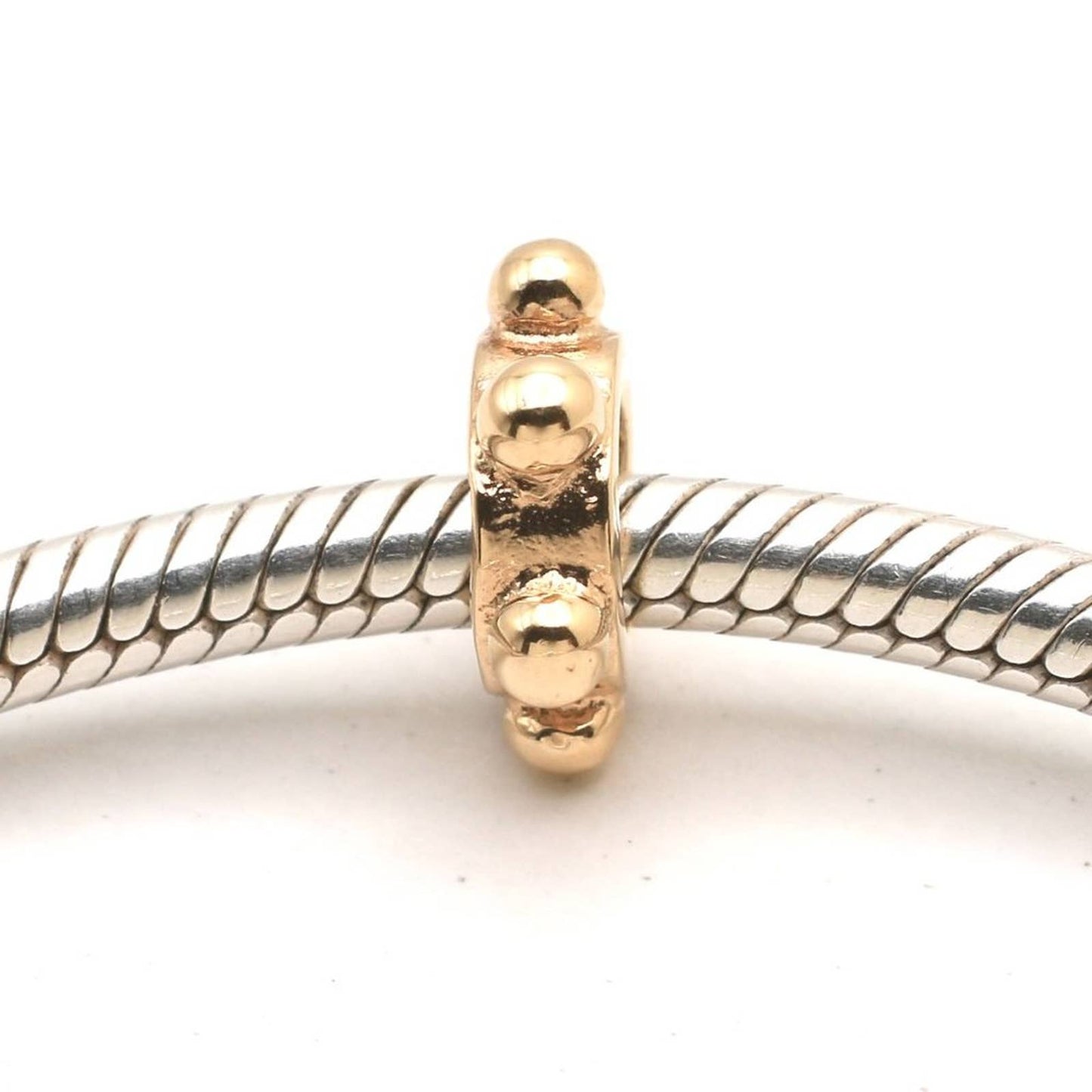 Authentic PANDORA 14K Gold BB Spacer - 750218