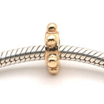 Authentic PANDORA 14K Gold BB Spacer - 750218