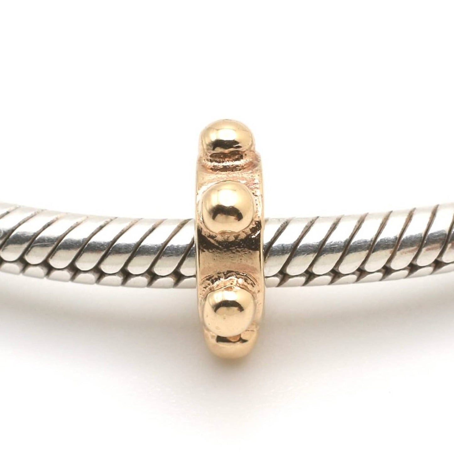 Authentic PANDORA 14K Gold BB Spacer - 750218