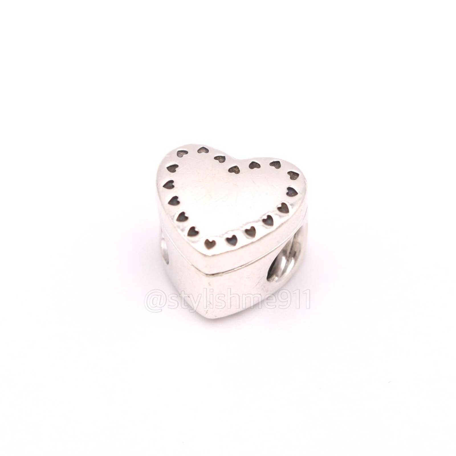 Authentic PANDORA Gift from the Heart Charm 14K Gold - 791247CZ